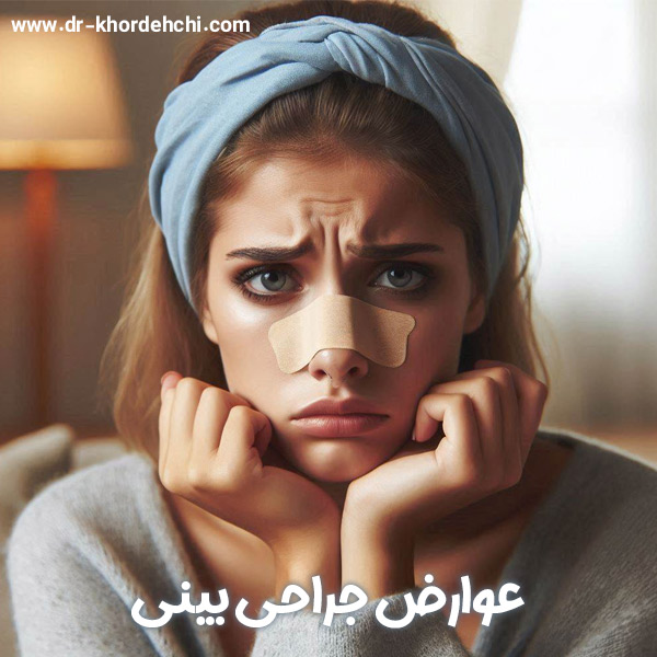 عوارض جراحی بینی + دکتر مهشید خورده چی